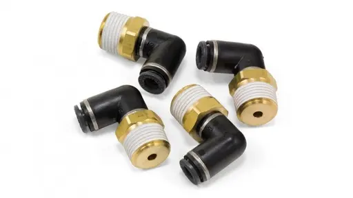 [AL-21847] Airlift Elbow Male - 3/8" MNPT x 1/4" PTC - DOT - SMC # KV2L07-36S