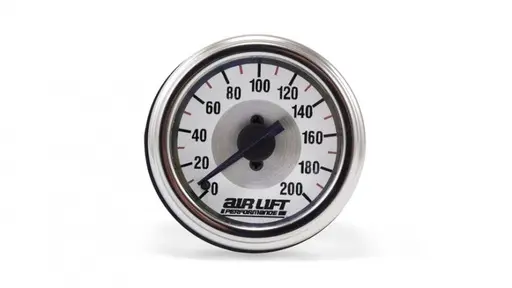 [AL-26227] Airlift Single Needle Gauge- 200 PSI
