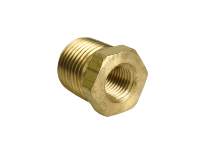 RIDUZIONE OTTONE GIALLO BANNINGER ESAGONALE M/F 3/4''x1/2