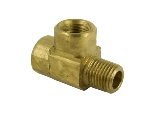[05-BF14-9] 1/4 Mnpt (2) 1/4 Fnpt STREET T