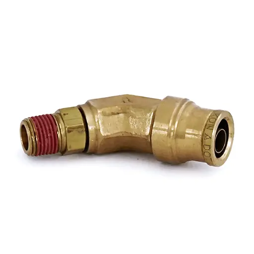 [05-BF14-26] 1/4" Hose 1/8" NPT 45 Degree Swivel