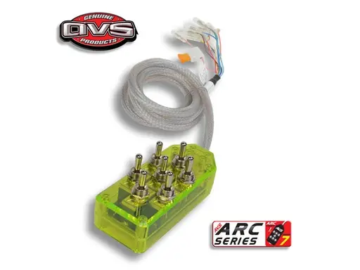 [AVS-ARC-T7-GN] Green 7-Switch Series (TOGGLE)