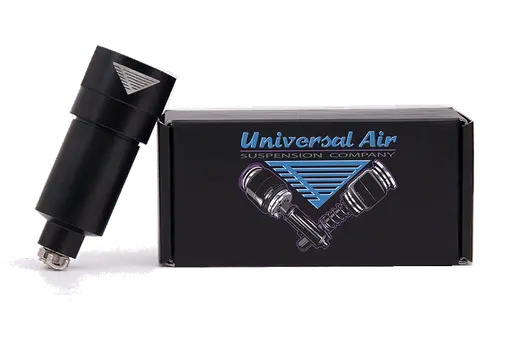 [03-WT14-Black] 1/4" NPT Metal Bowl Water Trap Black