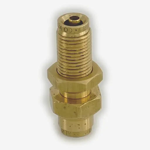 [05-BF14-27] 1/4" PTC Bulk Head Fitting