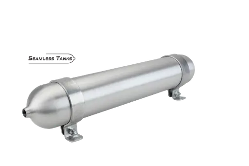 [ST-218251] Seamless Tanks 2.875" x 18" Long .314 Gal (2) 1/4 NPT Ports