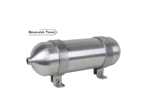 [ST-312251] Seamless Tanks 3.5" x 12" Long .363 Gal (2) 1/4 NPT Ports