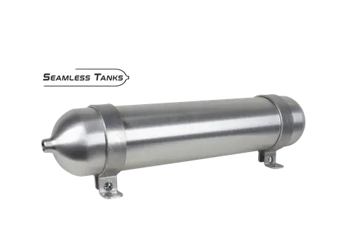 [ST-318251] Seamless Tanks 3.5" x 18" Long .58 Gal (2) 1/4 NPT Ports