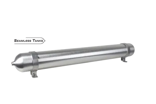 [ST-332251] Seamless Tanks 3.5" x 32" Long 1.086 Gal (2) 1/4 NPT Ports