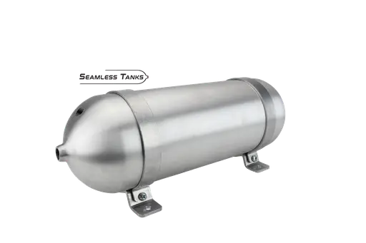 [ST-518381] Seamless Tanks 5.563" x 18" Long 1.47 Gal (4) 3/8 NPT (1) 1/4 NPT Ports