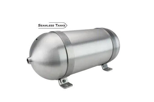 [ST-618381] Seamless Tanks 6.625" x 18" Long 2.07 Gal (4) 3/8 NPT (1) 1/4 NPT Ports