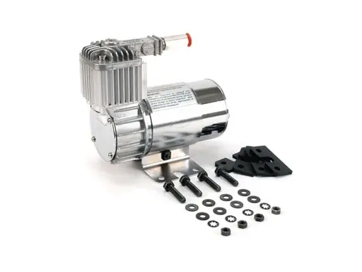 [VA-10016] 100C Chrome Compressor Kit w/Omega Bracket