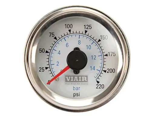 [VA-90081] 2" Dual Needle Gauge 220 White