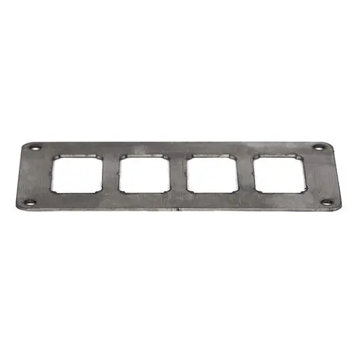 [01-PAN-4PAD-FLAT] 4 Paddle Valve Mount Flat, No Bend