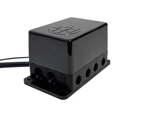 [202053-SV-8C-Inline] Slam Specialties SV 4-Corner Inline 1/4 Bag, 3/8 Fill/Exh, 1/8 Gauge