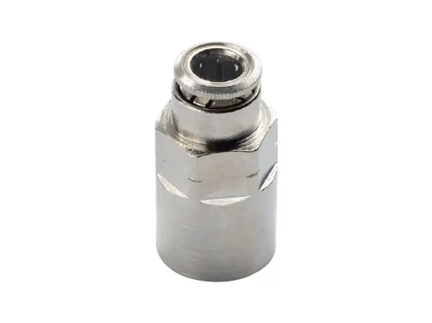 [05-73-4-2] **Nickel Plated** 1/4" Hose 1/8" NPT Female Thread DOT Approved Fitting