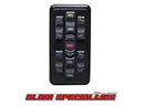 [30-102693] Slam Specialties MC.2 Silicone Touch Pad with Customizable LED/ Billet Aluminum Body (Black Anodized)